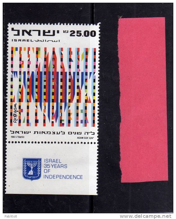 ISRAELE  1983 INDIPENDENZA MNH  - ISRAEL INDIPENDENCE - Neufs (avec Tabs)