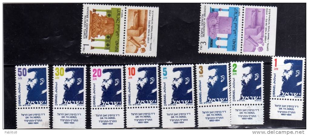 ISRAELE  1986 THEODOR HERZL MNH  - ISRAEL - Neufs (avec Tabs)