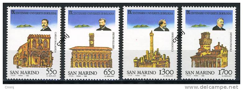 1988 - SAINT-MARIN - SAN MARINO - Sass. 1228/31- MNH - New Mint - - Unused Stamps
