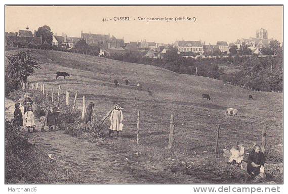 CASSEL VUE PANORAMIQUE COTE SUD Editeur Catoen Vermeulen Mercerie - Cassel