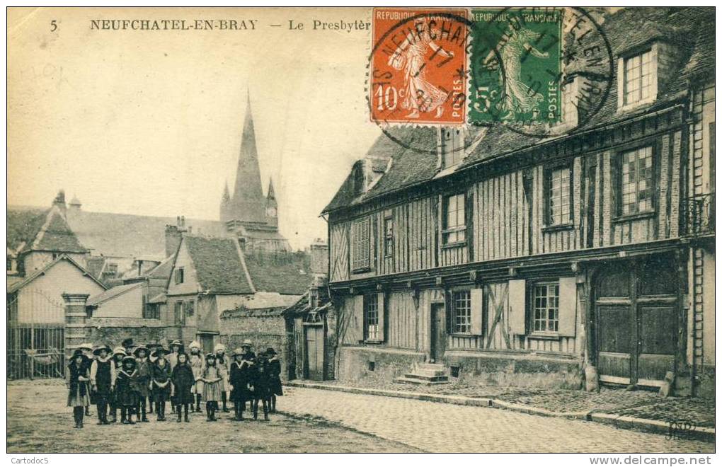 Neufchatel-en-Bray   Le Presbytère  Cpa - Neufchâtel En Bray