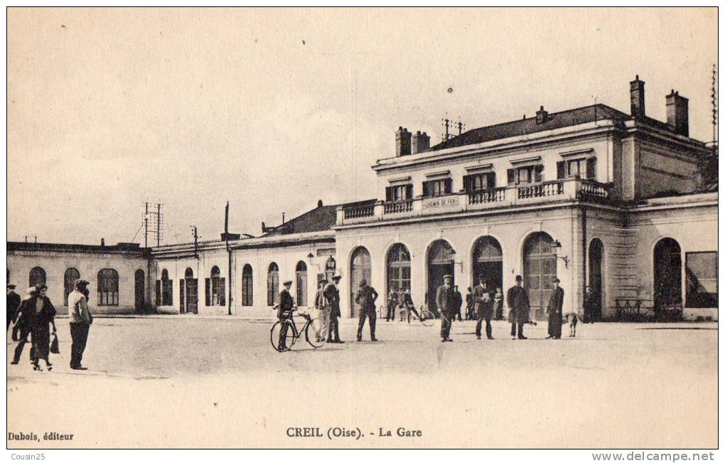 60 CREIL - La Gare - Creil