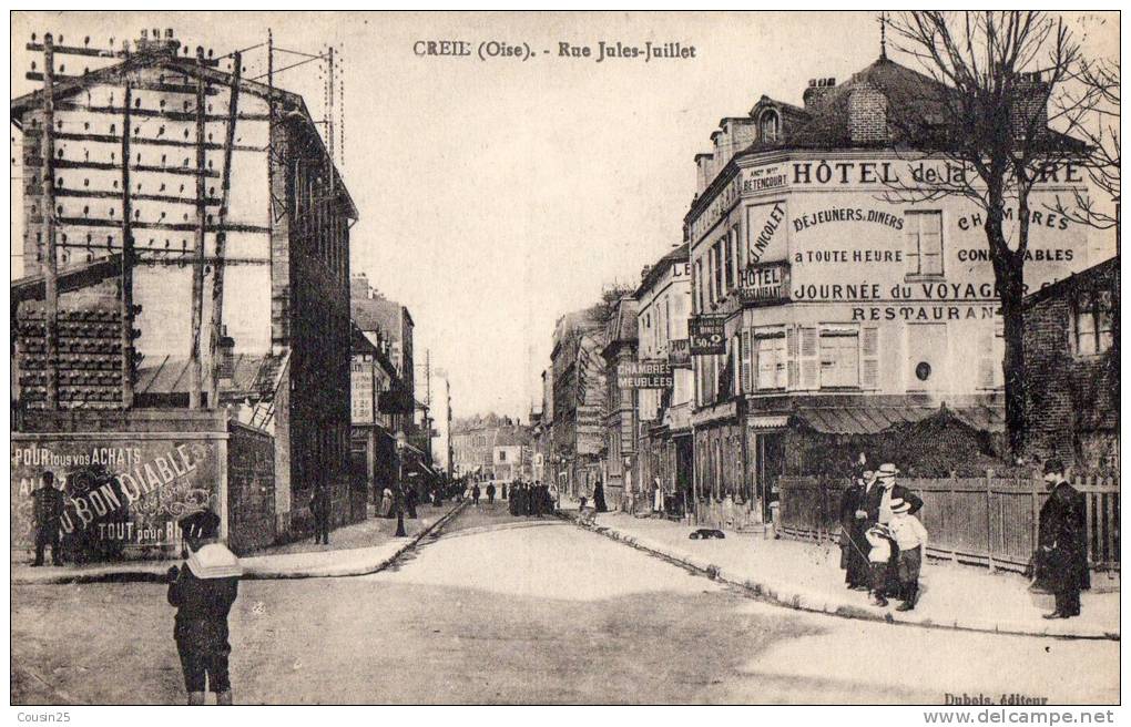 60 CREIL - Rue Jules Juillet - Creil