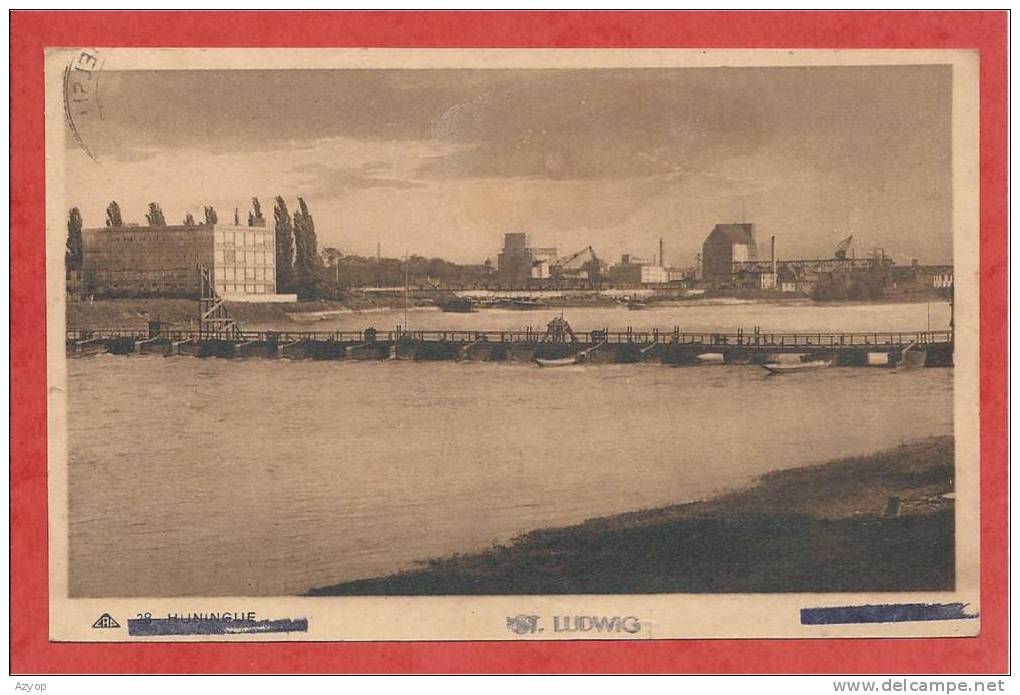 68 - HUNINGUE - ( Saint Louis ) - Le Rhin - Huningue