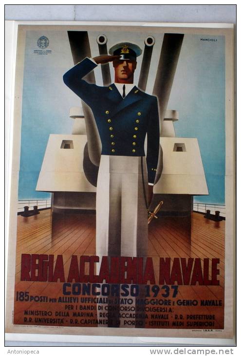 RACCOLTA 5 MANIFESTI D'EPOCA MARINA MILITARE - Altri & Non Classificati