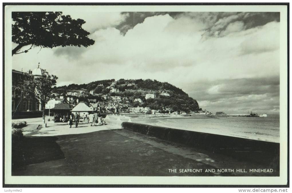 "The Seafront And North Hill, Minehead",   C1955. - Minehead