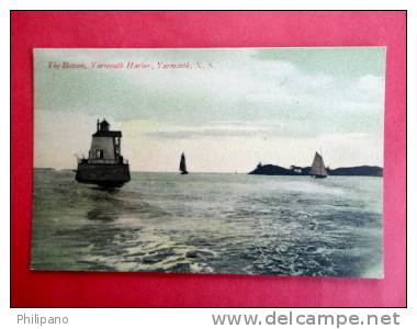 The Beacon Yarmouth Harbor  Yarmouth N.S.    Lighthouse  Ca 1910-----  ----------- Ref   458 - Andere & Zonder Classificatie