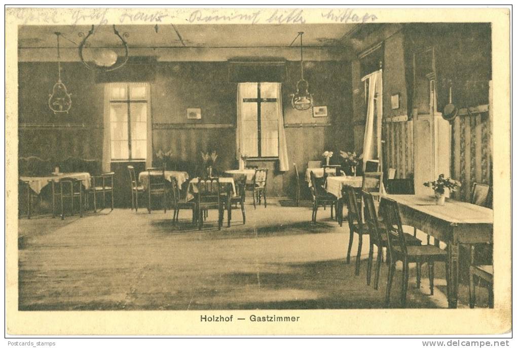 Elsterwerda, Gasthaus "Holzhof", Gastzimmer, 1925 - Elsterwerda
