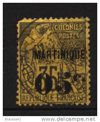 Martinique N° 13 Oblitéré Cote Y&T 18,00  €uro  Au Quart De Cote - Other & Unclassified