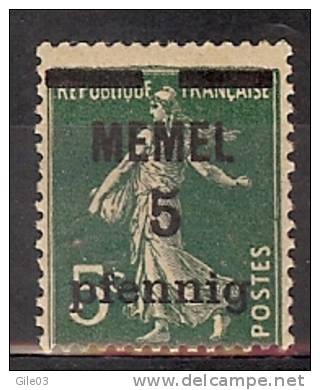 MEMEL 18* GC - Memel (Klaipeda) 1923