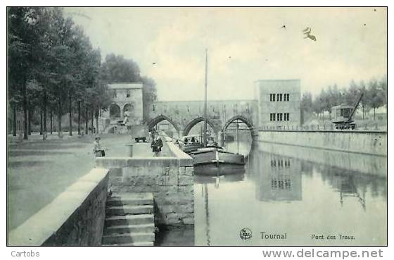 Belgique  TOURNAI Pont Des Trous - Tournai