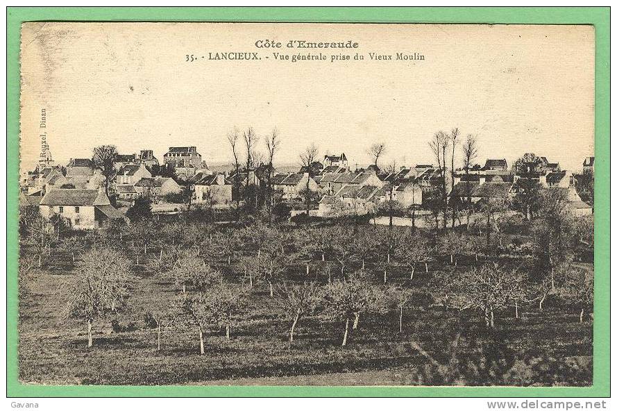 22 LANCIEUX - Vue Générale Prise Du Vieux Moulin - Lancieux