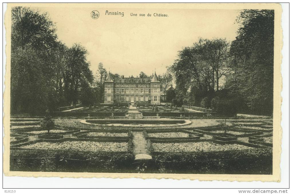 Anvaing : Une Vue Du Château - Frasnes-lez-Anvaing
