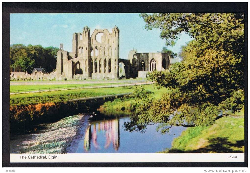RB 850 - Postcard The Cathedral Elgin Morayshire Scotland - Moray