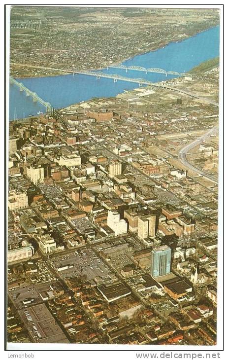 USA, Aerial View Of Louisville, Kentucky, Used Postcard [P8314] - Louisville