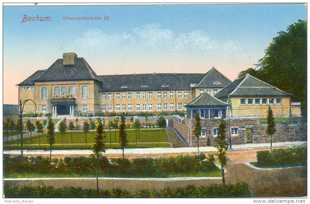 Bochum, Oberrealschule II, Um 1910/20 - Bochum