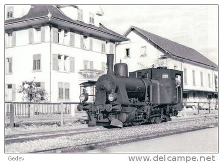 Chemin De Fer, Train 1911 à Sursee, Photo 1960 BVA  228.2 ST - Sursee