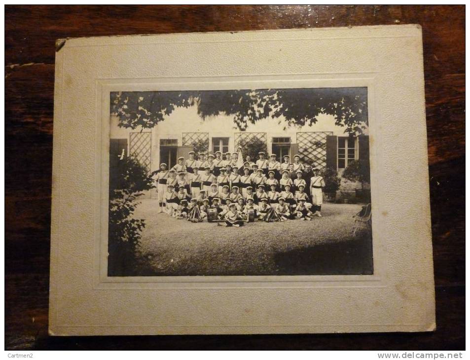 GRANDE PHOTOGRAPHIE CARTONNEE : DIJON FANFARE ORCHESTRE ECOLE 21 - Non Classés