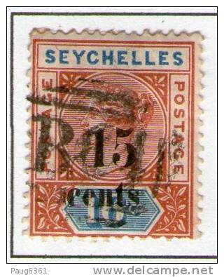 SEYCHELLES 1893  YVERT  N°11 OBLITERE - Seychelles (...-1976)
