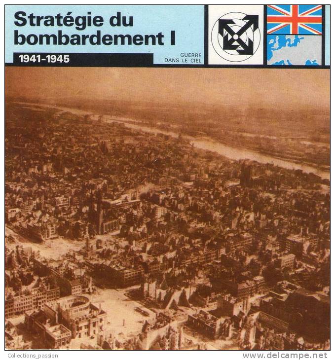 Image , Fiche Illustrée , Blenheim Attaquant Un Objectif En Hollande , Opération D´appui Aérientactique - Flugzeuge