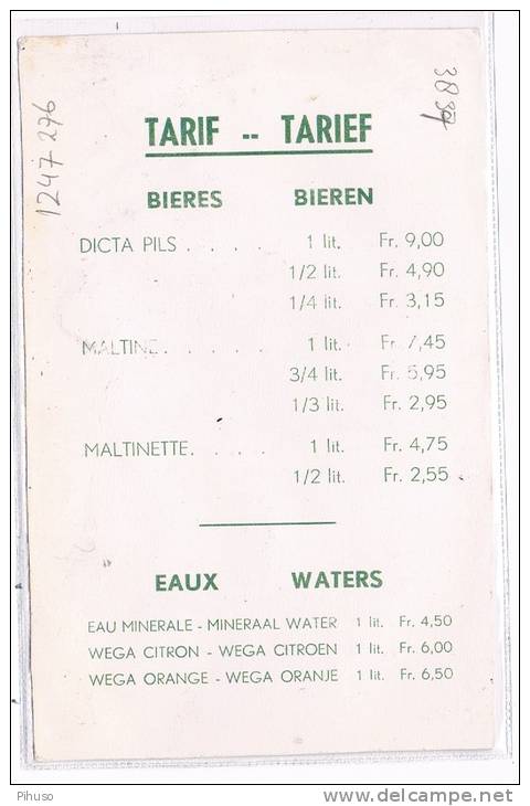 B3837     ANDERLECHT : Brasserie F. Moeremans - Anderlecht