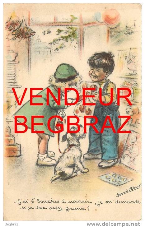 GERMAINE BOURET       ILLUSTRATEUR ENFANT  CHIEN - Bouret, Germaine