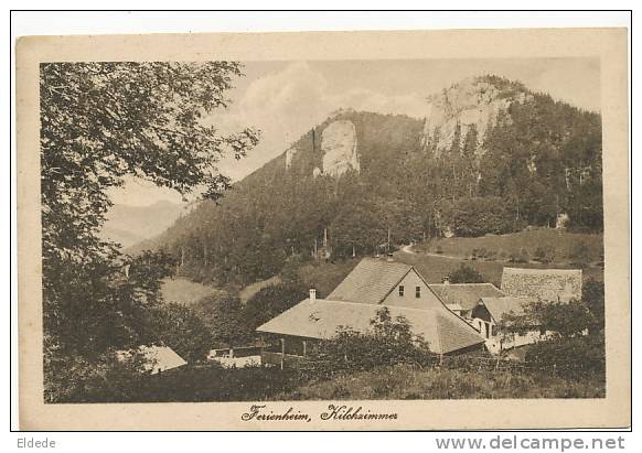 Ferienheim, Kilchzimmer Edit G. Metz Basel  3 Timbres  Diff. Guillaume Tell Waldenburg - Waldenburg