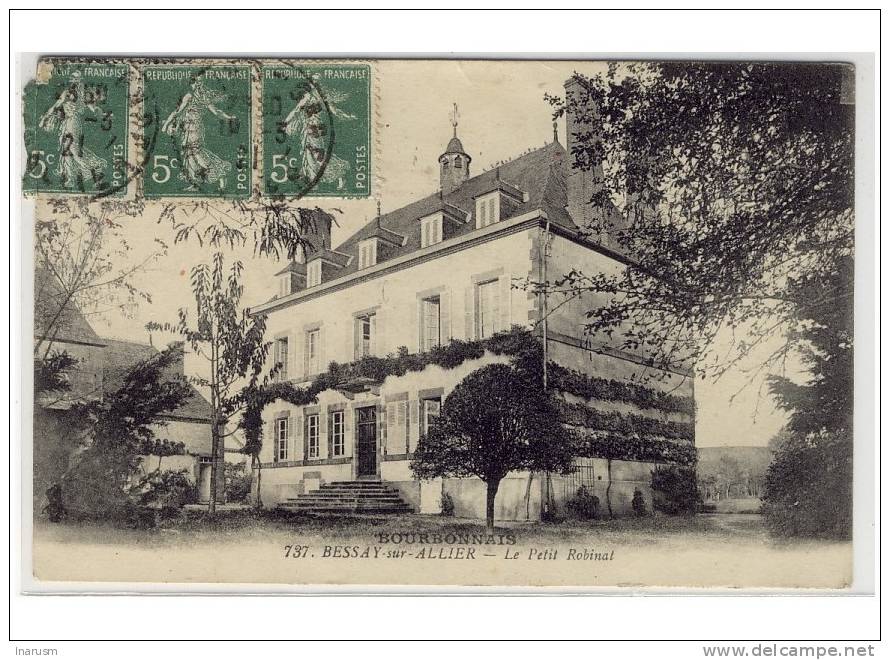 BESSAY SUR ALLIER  -  Château Le Petit Robinat  -  Ed. --,  N° 737 - Andere & Zonder Classificatie