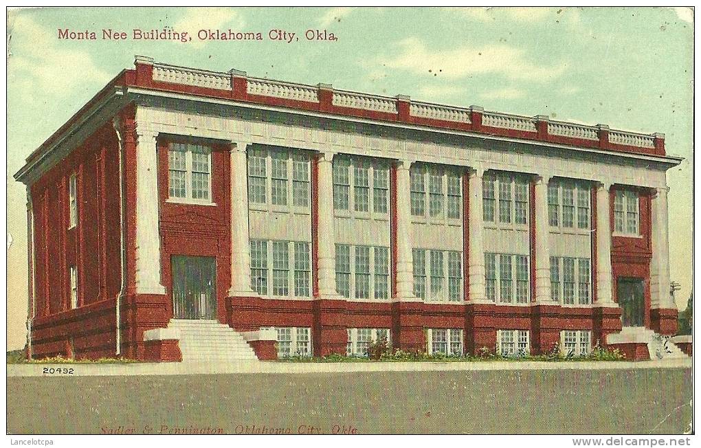 OKLAHOMA CITY / MONTA NEE BUILDING - Oklahoma City