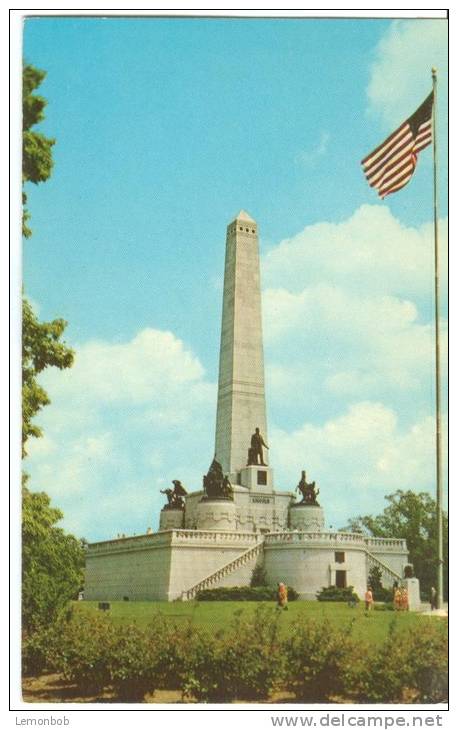 USA, The Lincoln Tomb, Springfield, Illinois, Unused Postcard [P8358] - Springfield – Illinois