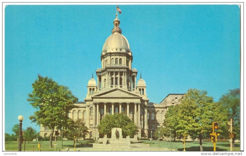 USA, Illinois State Capitol, Springfield, Illinois, Unused Postcard [P8361] - Springfield – Illinois