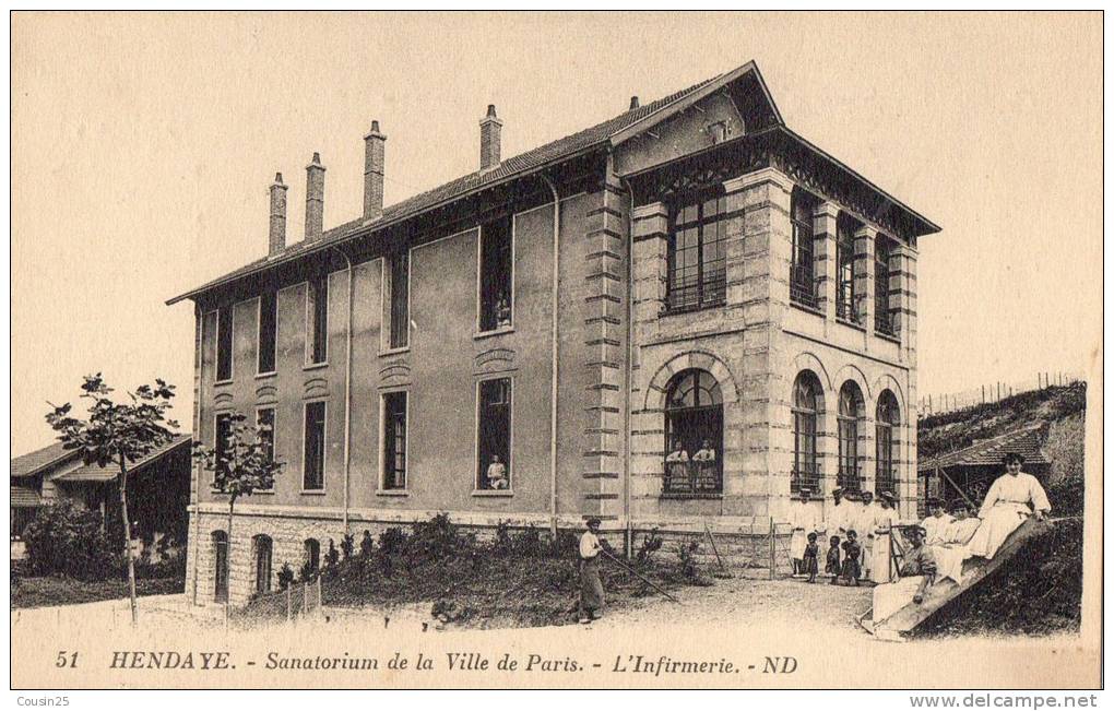 64 HENDAYE - Sanatorium De La Ville De Paris - L'Infirmerie - Hendaye