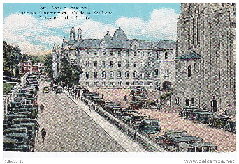 SAINT ANNE DE BEAUPRE .... QUELQUES AUTOMOBILES PRES DE LA BASILIQUE - Ste. Anne De Beaupré