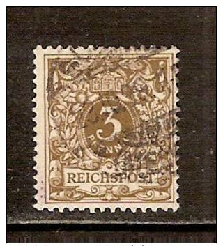 D8387	Germany	Deutsches Reich, Michel 45e, Used - Oblitérés