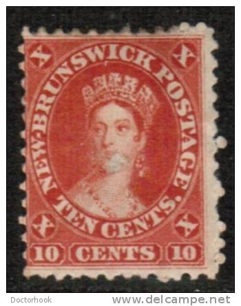 NEW BRUNSWICK   Scott #  9*  F-VF MINT Hinged - Unused Stamps