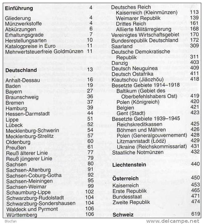 Kleiner Münz Katalog Deutschland 2012 Neu 15€ Für Numisbrief Mit Österreich Schweiz Und Lichtenstein Old And New Germany - Autres & Non Classés