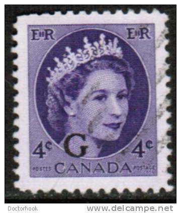 CANADA   Scott #  O 43  VF USED - Overprinted