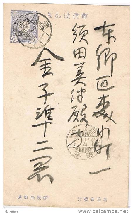 1740. Tarjeta Entero Postal JAPON 1943. World War II - Postales