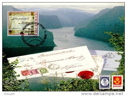 NORWAY 1996 EXHIBITION CARD - Maximum Cards & Covers
