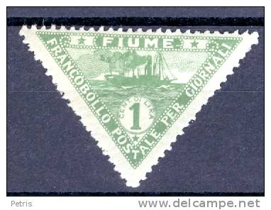 Fiume 1919 Per Giornali Aquila 1c MNH - Lot. 39b - Fiume