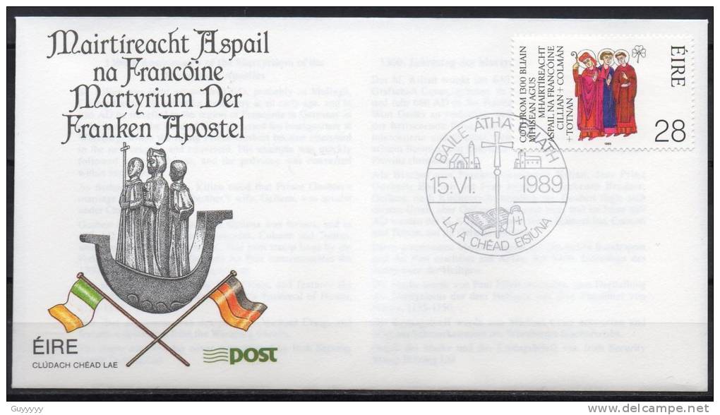 Eire - 1989 - FDC - FDC