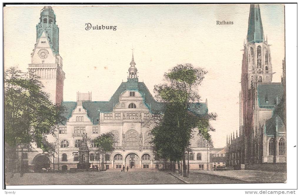 DUISBURG   Rathaus 1905 - Duisburg