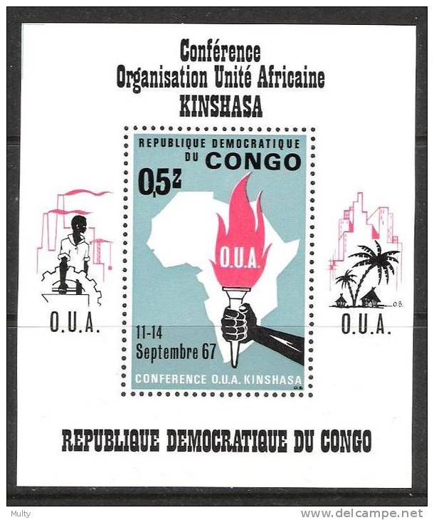 Congo Y/T Blok 21 (**) - Ongebruikt