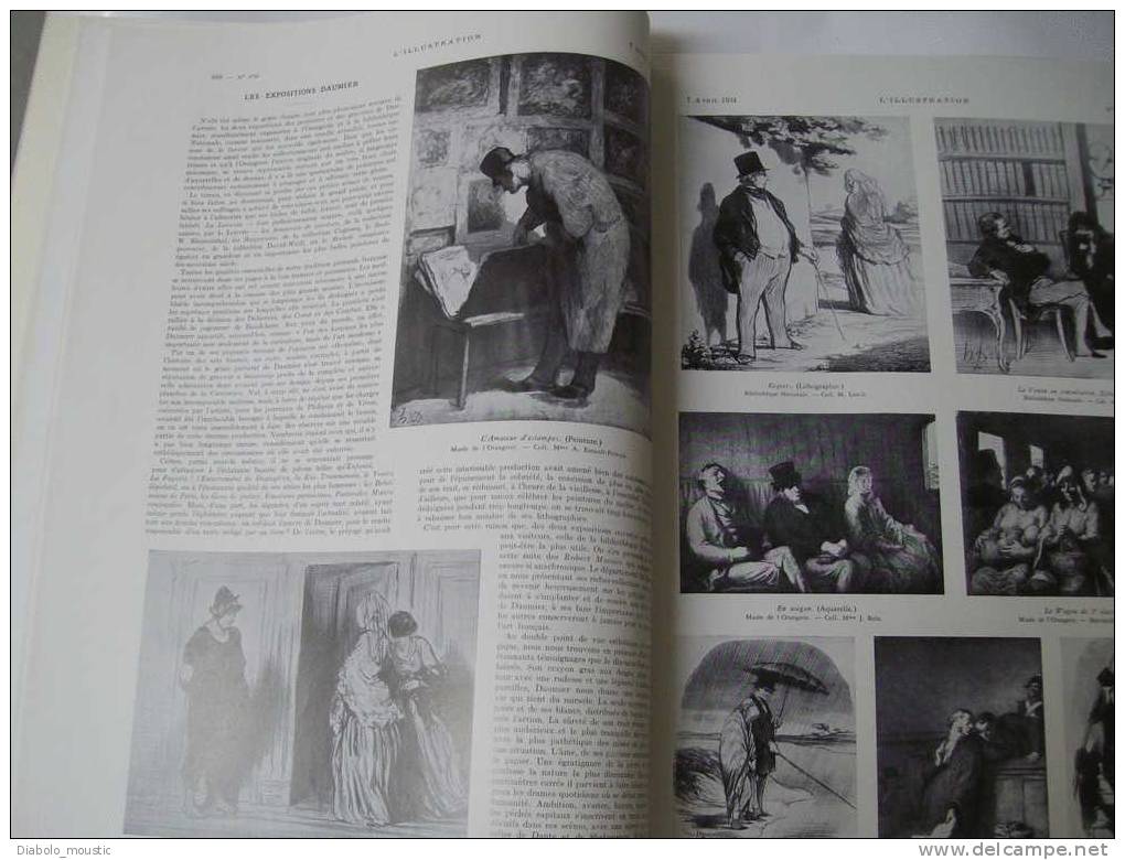 7 Avril 1934: Avions USA;La ROBE Sans Couture; Affaire STAVISKY; Expo DAUMIER;La Guerre Des RATS; - L'Illustration