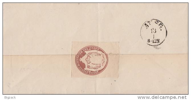 Brief Blauer K3 Berlin Post-Exp.7 13.1.66 4-5 Ngel. Nach Stettin Verschlußmarke Ansehen !!!!!!!!!!! - Prephilately