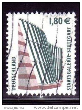 GERMANIA - USATO - 2003 - Curiosità - Staatgaleriedi Stoccarda - Usati