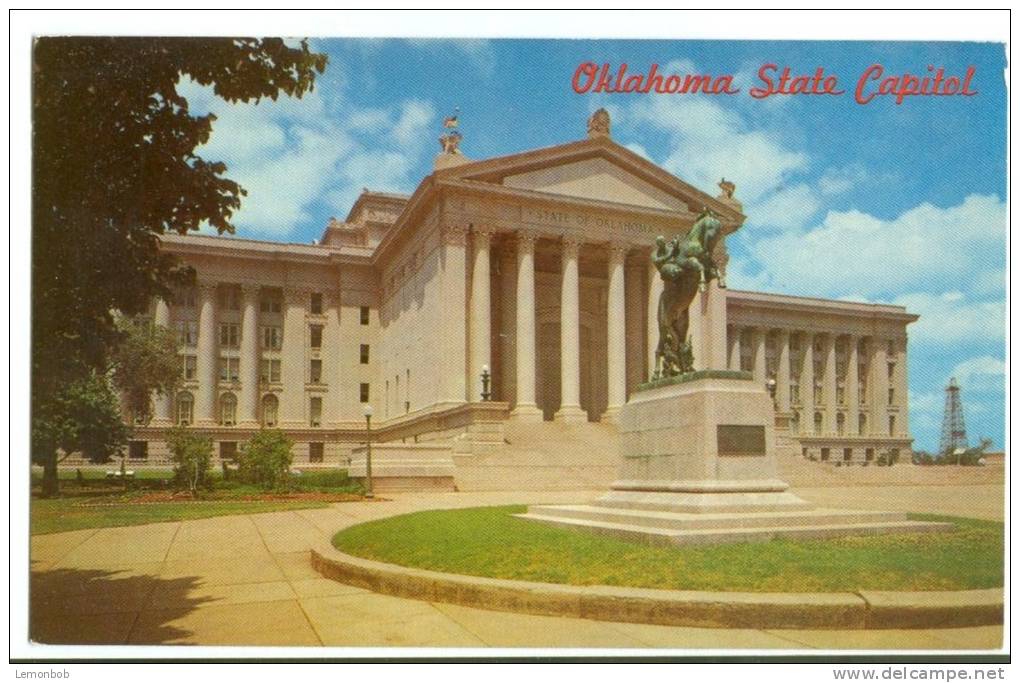 USA, Oklahoma State Capitol, Oklahoma City, Unused Postcard [P8423] - Oklahoma City