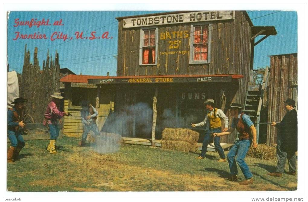 USA, Firefight At Frontier City USA, Oklahoma, Unused Postcard [P8425] - Autres & Non Classés