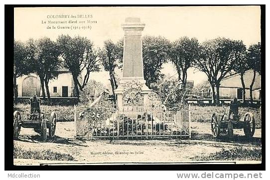 54 COLOMBEY LES BELLES /        Monument élevé Aux Morts De La Guerre      / - Colombey Les Belles