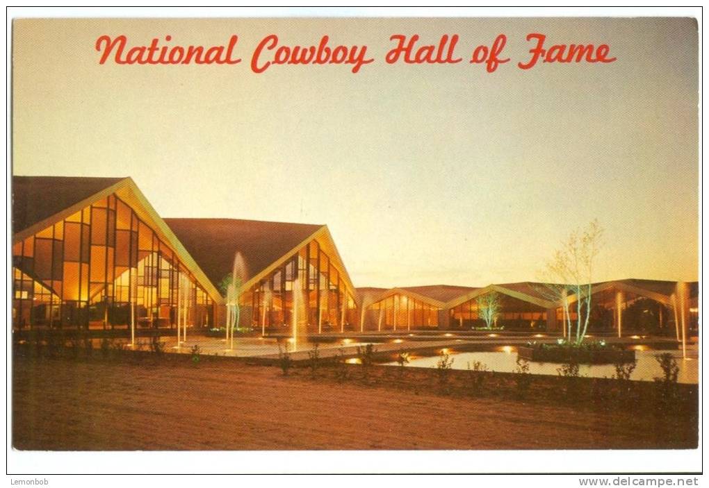 USA, National Cowboy Hall Of Fame, Western Heritage Center, Oklahoma City, 1960s Used Postcard [P8433] - Oklahoma City